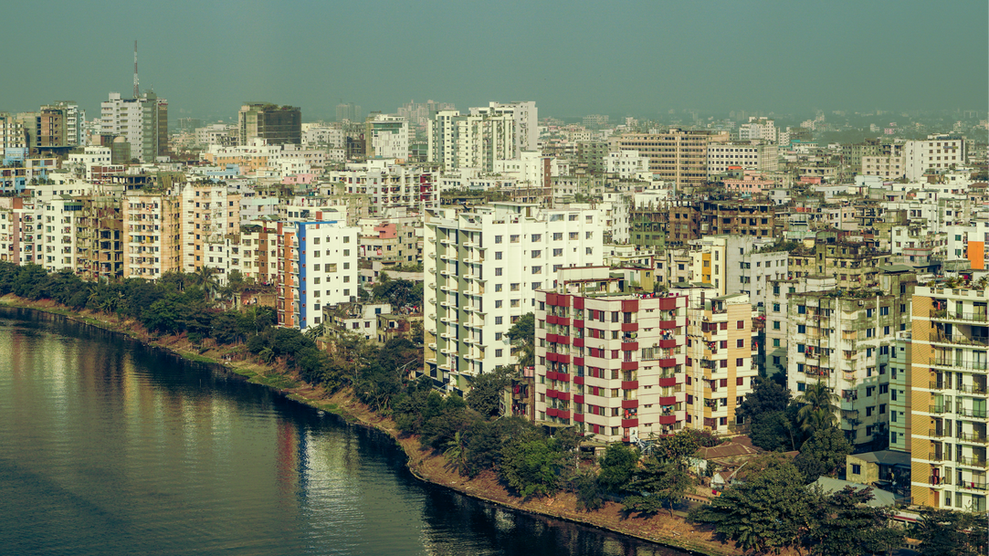Photo of a City in Bangladesh